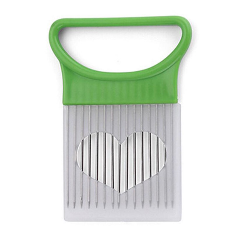 El árbol hogar de cocina de acero inoxidable agujas para cebolla tomate cebolla picada rápido aguja para carne de cocina accesorios H271: H271  Green