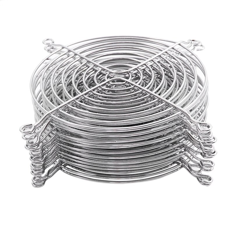 Metal Wire Finger Guard Grill 15 Pcs for 120mm Computer PC Cooling Fan