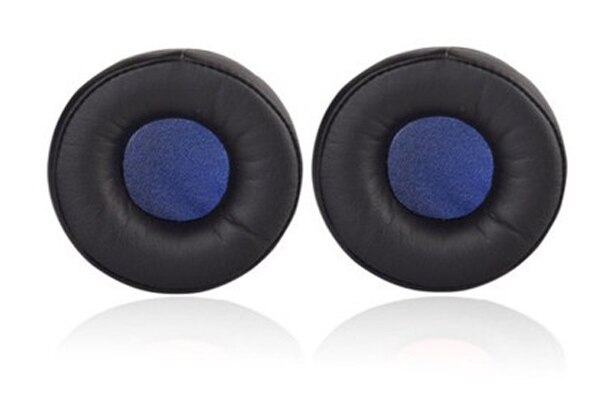 1 pair Replacement Sleeve for Sony WH-CH400 CH400 CH 400 Headset Headphone Earmuff Ear Pads Cushion Cover Earpads Pillow: Black and  blue net