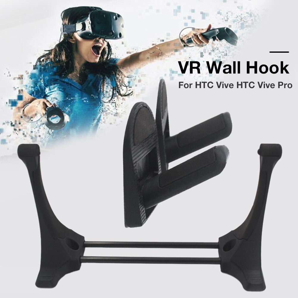 Virtual Reality Helmet Handle Grip Hook Holder VR Wall Mounted Hook for HTC Vive HTC Vive Pro
