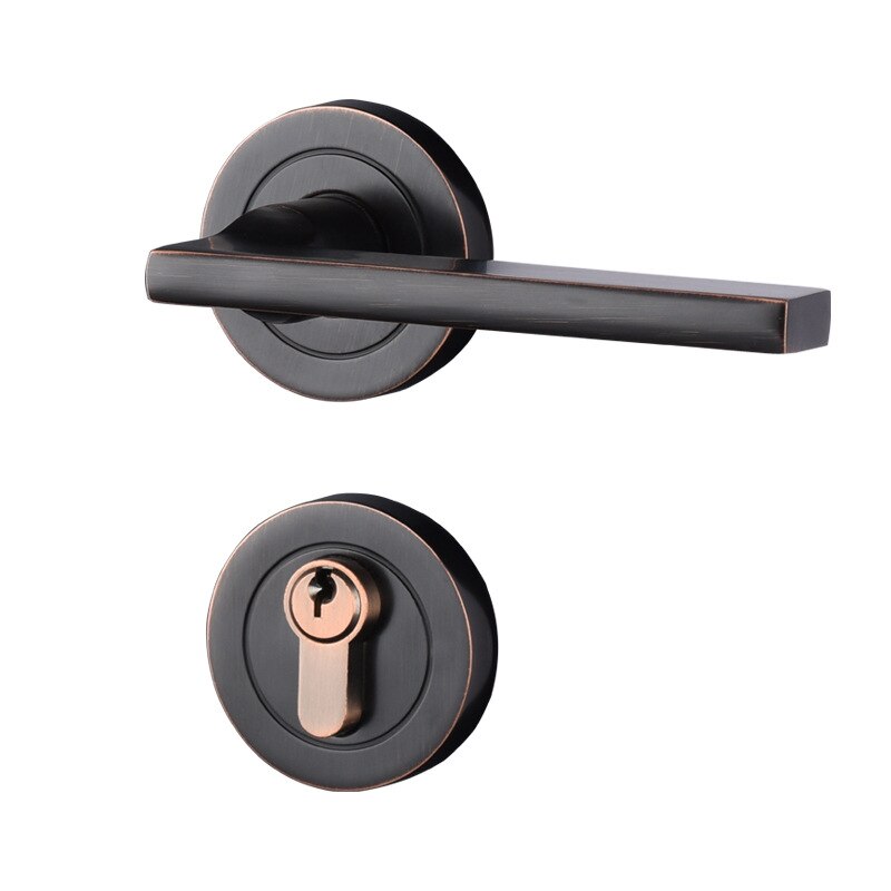 Door lock indoor wooden door lock bedroom split ha... – Vicedeal