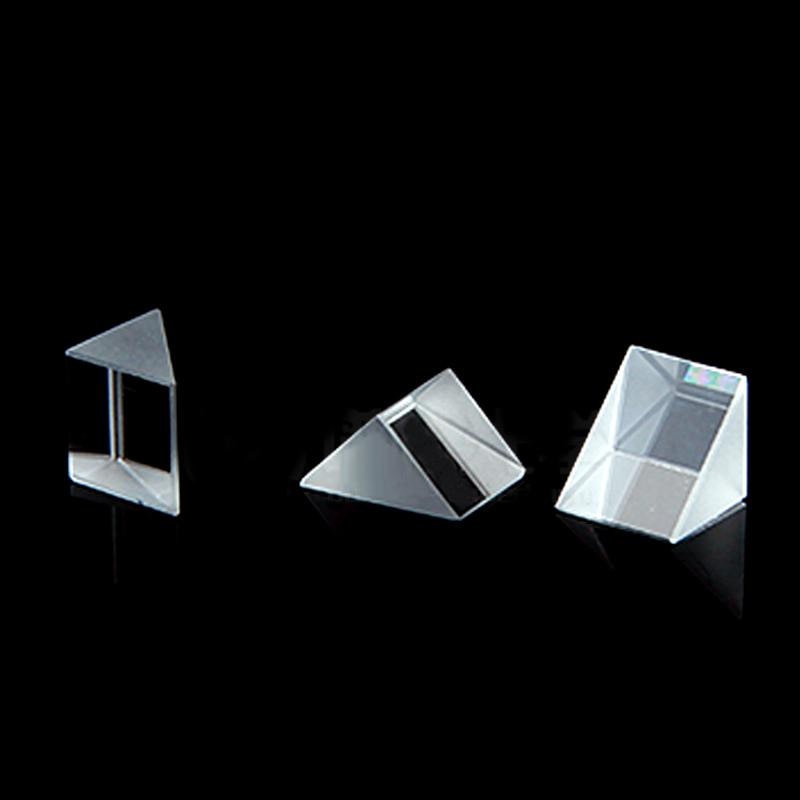 5x5x5mm Optical Glass Triangular Triangular Right Angle K9 Prisms Lens Optics