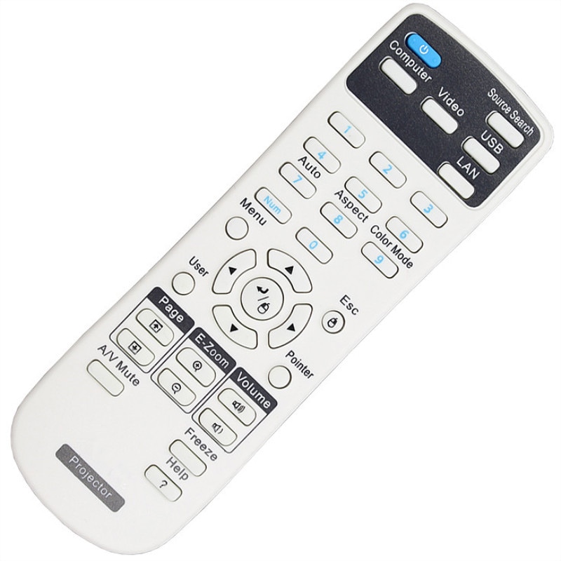 remote control use for epson Projector EB-C05S EB-10SE EB-C15S EB-C20X EB-C25XE EB-X17 EB-X18 EB-X20 EB-X21 EB-X22 EB-X24