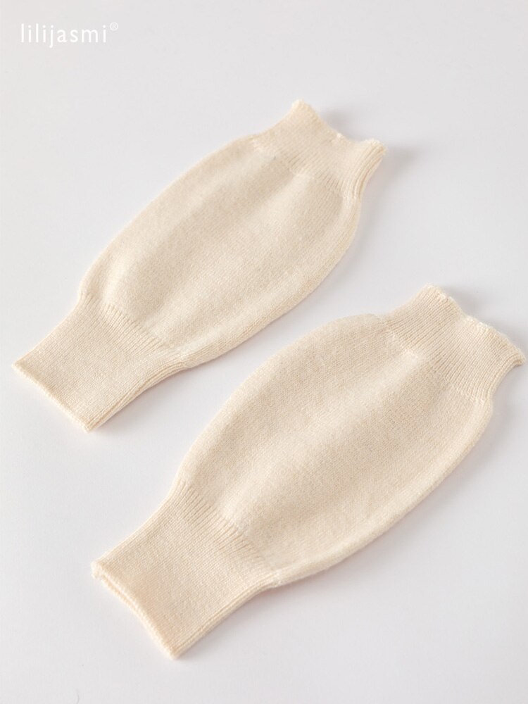 Verkoop Echt Fijne Schapen Wol Gezellige Mitt Blootgesteld Vinger Vrouwen Winter Herfst Gebreide Vingerloze Werkhandschoenen Pols Wanten Driver