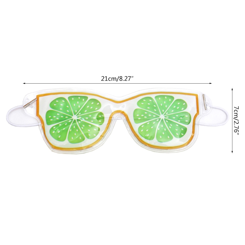 1PC kalt Kühlung Gel Auge Maske entspannend Eis Pack Goggle Augen Startseite Schutz Schlafen