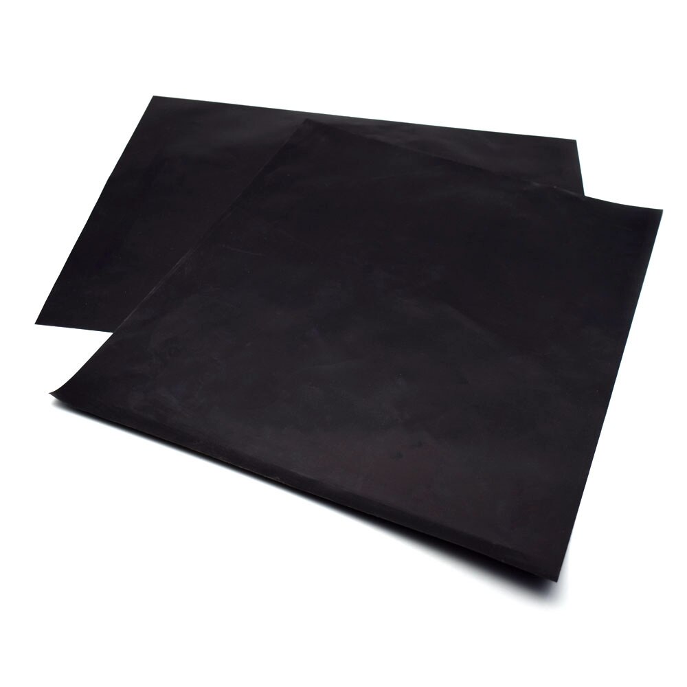 Sweettreats 2pcs/set BBQ grill mat for barbecue grill sheet cooking and baking and microwave oven use black