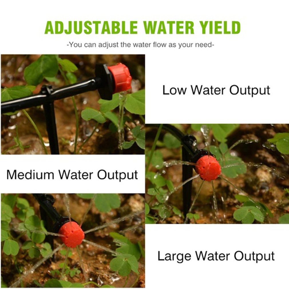 10-25m Automatic Micro Drip Irrigation System Garden Irrigation Spray Self Watering Kits for Potted Lawn Garden Greenhouse