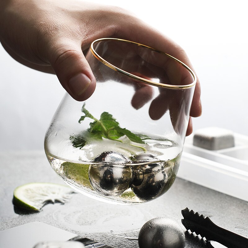 4 Stainless Steel Reusable Ice Cubes Chilling Stones with Tongs & Freezer Storage Tray For Whiskey Wine Cola Best Man