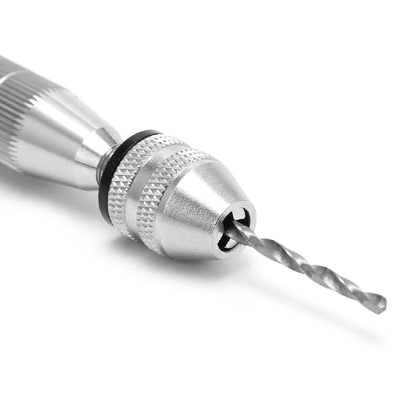 Precise Hand Drill Non-Slip Handlebar Hand-boring For Gimlet DIY Jewelry Accessories