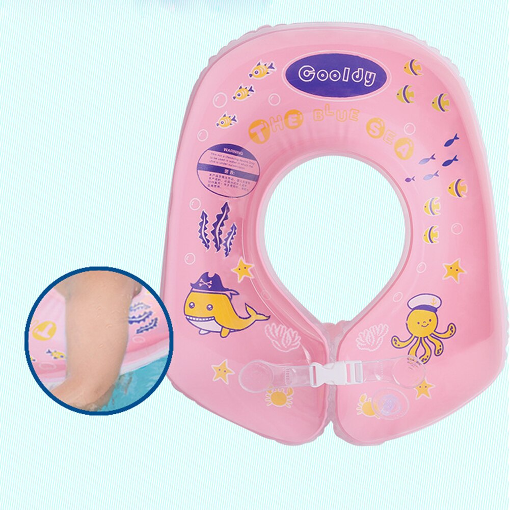 PVC Verdickt Sicherheit freundlicher Aufblasbare Schwimmen Ring Nacken Ring Spielzeug für Wasser Spiel Wasser Schwimm Trinken Tasse Halfter Zubehör
