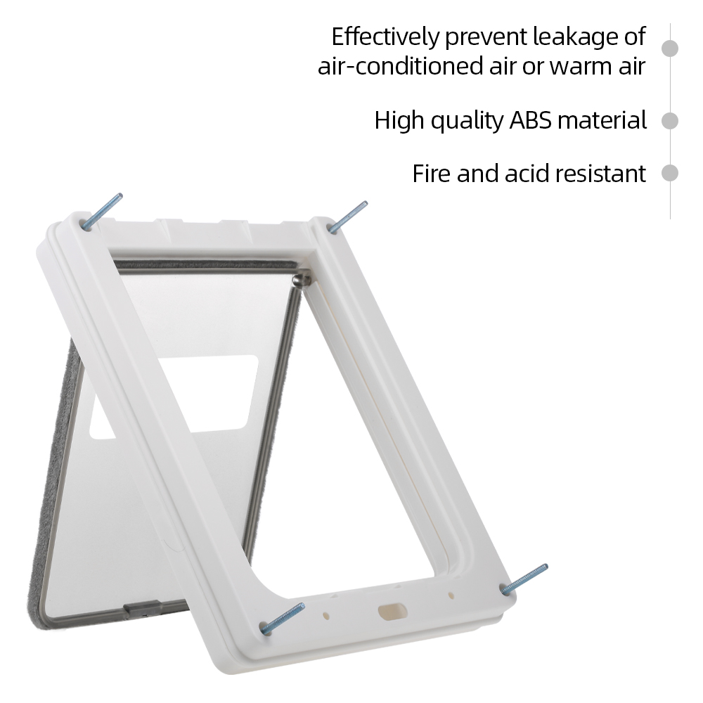 Dog Door Safety Pet Flap Door Automatic Magnetic Lockable Fence For Large Puppy Cats Screen Door Pet Supplies Security Flap Door