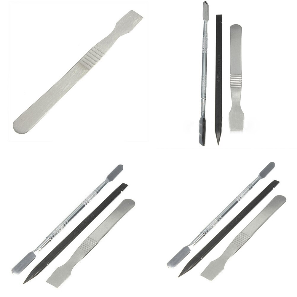 3 In 1 Metal Plastic Spudger Set Tools Repair Opening Pry Tool Kit For IPhone IPad For Samsung Cell Phone