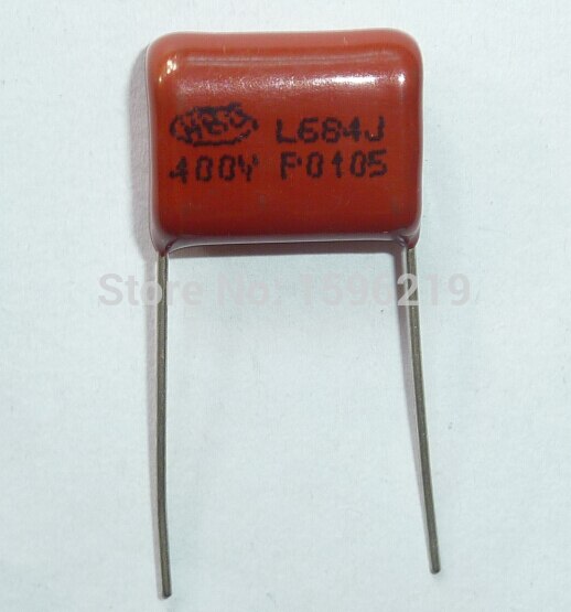 20 Stuks CBB 684J 400V 0.68µF Filmcondensator – 680NF, 15mm Steek, Voor Elektronische Toepassingen