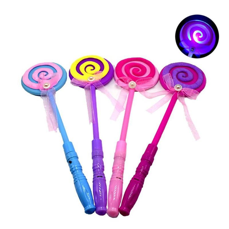 Kleurrijke Suiker Hartvorm Glow Sticks LED Light Up Toys Kid Kinderen Volwassenen Lolly Magic Knipperende Stokken Speelgoed Xmas Party: A