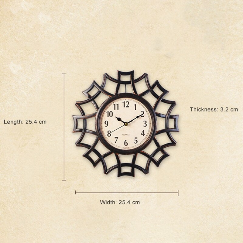 Reloj de pared abstracto, reloj de pared nórdico Vintage con números geométricos, reloj de pared de cuarzo moderno, suministros decorativos de pared dorados para el hogar