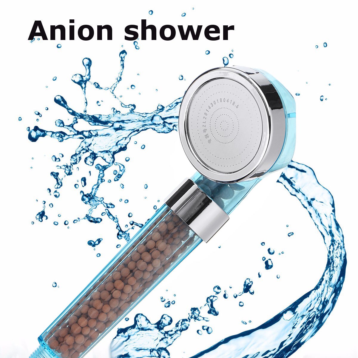 2 Size Badkamer Douche 3 Modes Verstelbare Jetting Douchekop Waterbesparing Hoge Druk Anion Filter Douche Spa Nozzle