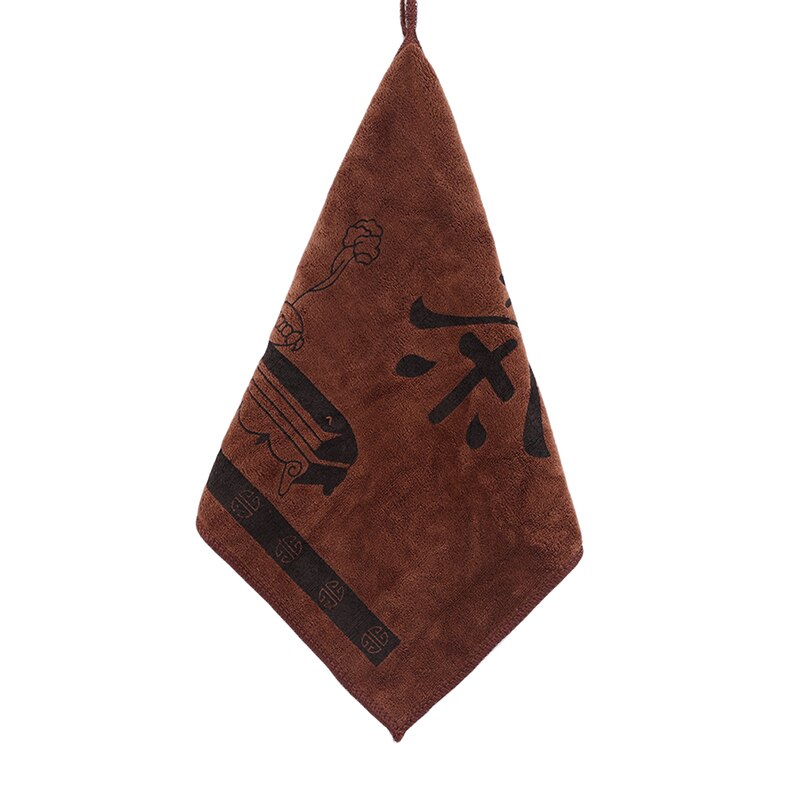 1 PC Tea Cloth Absorbent Strong Tea Napkins Set Accessories Nice Tea Towels Superfine Fiber Kitchen Tea Towels