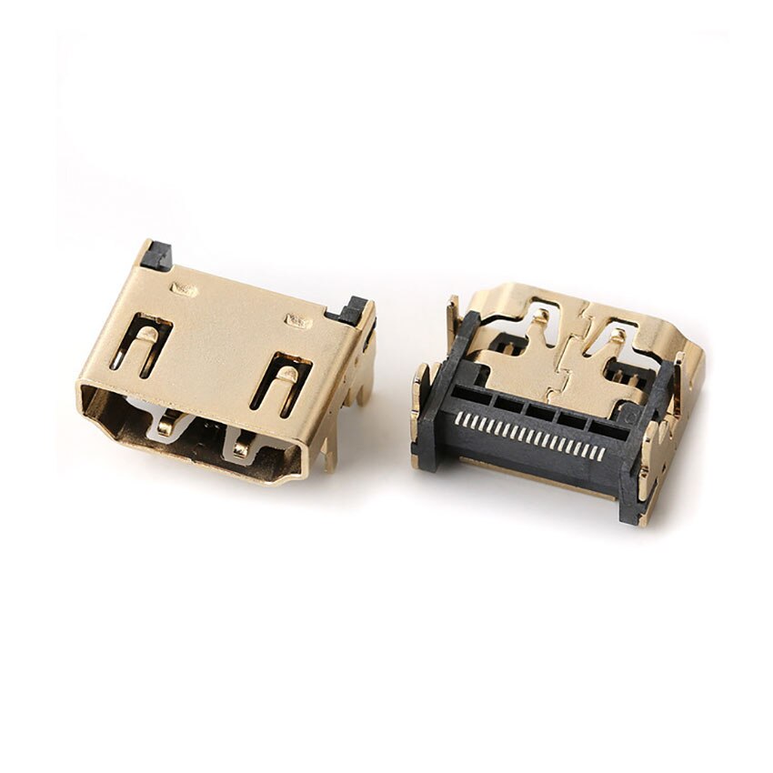 5pcs/Lot HDMI 19Pin 20P 20Pin Male Plug Connector HDMI Female Male Socket Jack HDMI Repair Replacement: H