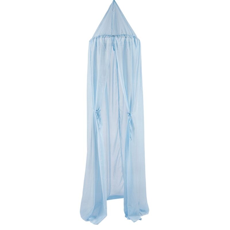 Lit bébé moustique tente princesse enfants literie dôme suspendu couvre-lit auvent rideau chambre décoration: Bleu ciel