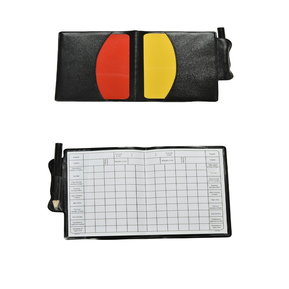 Sport Notepad Scheidsrechter Wedstrijd Levert Rode... – Vicedeal