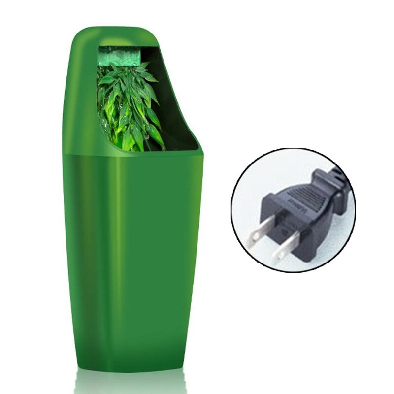 Bebedero automático para reptiles, de lagarto humidificador de agua, dispensador de alimentos, terrario, anfibio, agua ajustable: 9FF801851-US