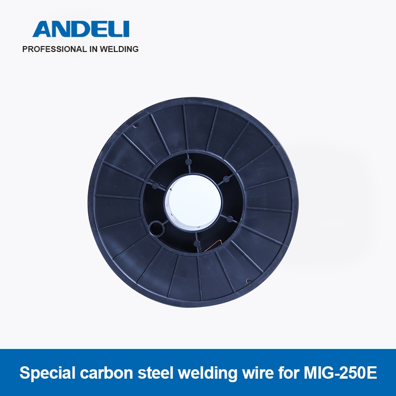 ANDELI Flux Core Wire Self-shielded No Gas Mig Wire 1KG 0.8mm Carbon Steel Flux Core Wire Mig Welding Gasless Wire