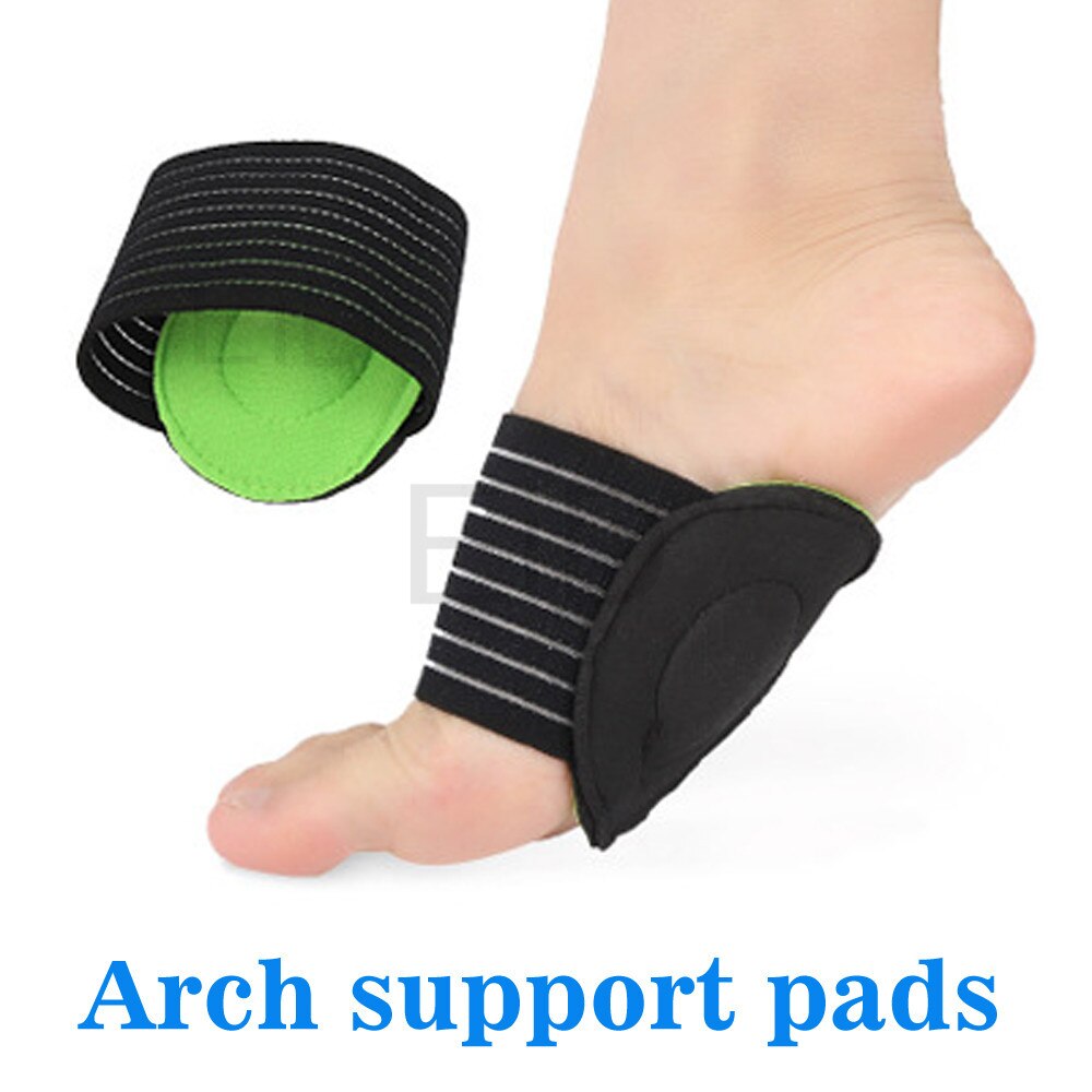 Plus størrelse eva ortotiske innleggssåle til flate føtter buestøtte ortopediske sko såle innleggssåler til menn og kvinner skoputer: Bue støtte pads