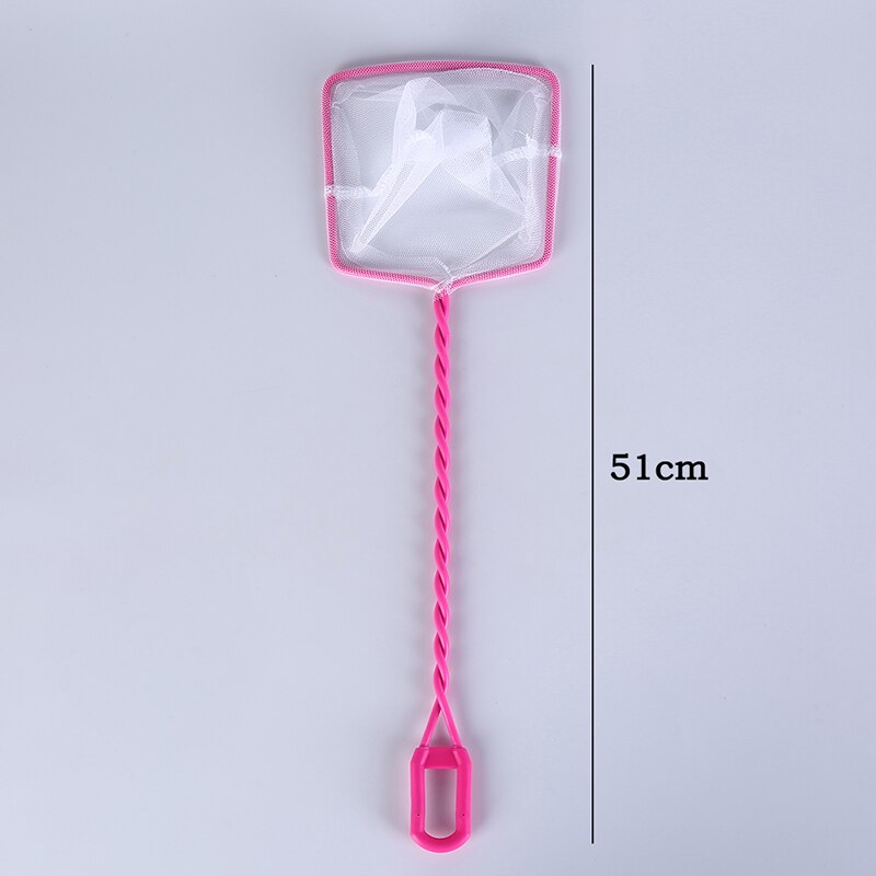 1 Pc Aquarium Aquarium Netz edelstahl angelrute Netz SquarePocket Garnelen Fangnetz