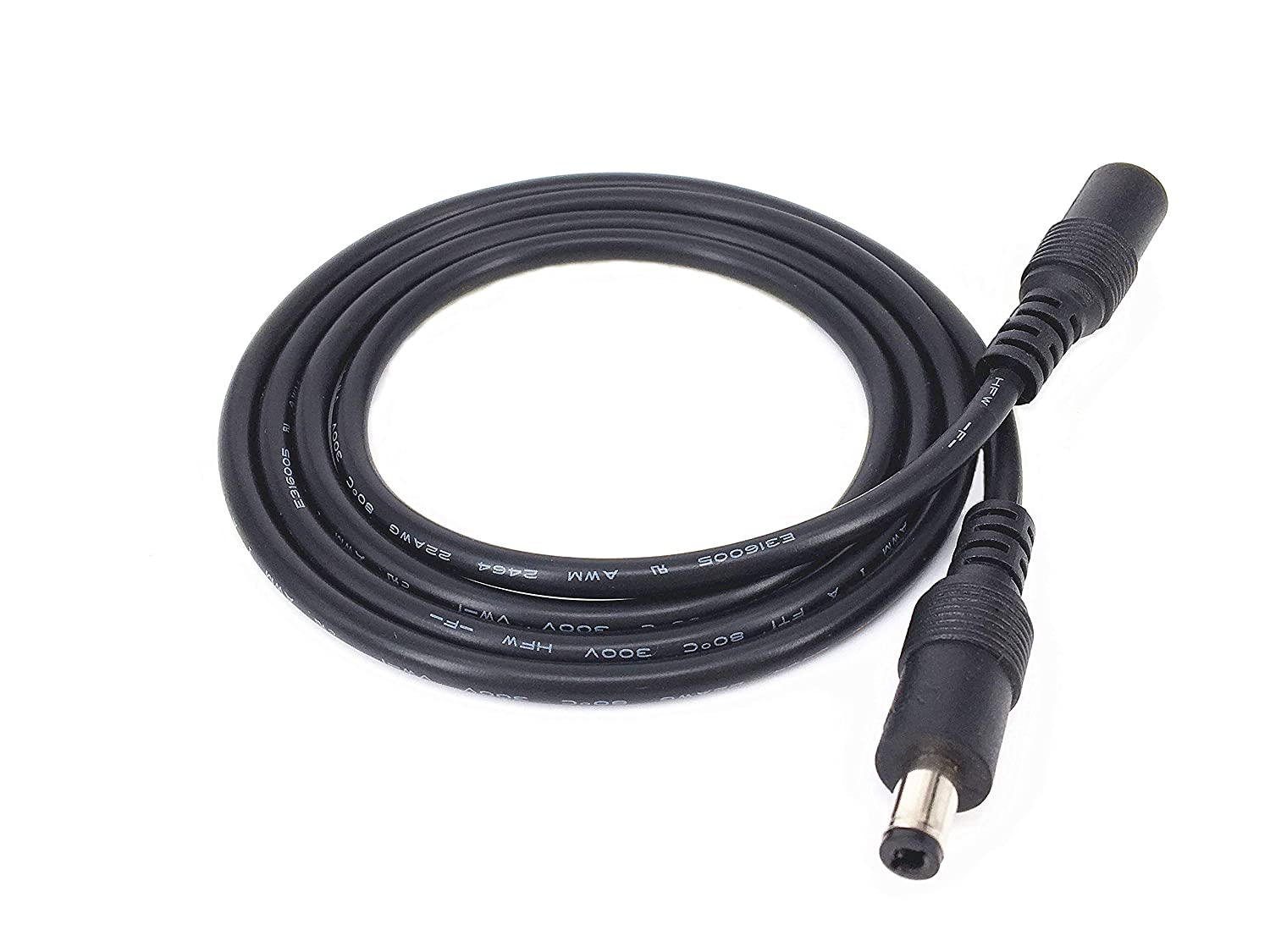 4 Stks pack1 M 3 28ft Zwart 5 5mm X 2 5mm DC Plug Grandado 4-stks-pack1-m-3-28ft-zwart-5-5mm-x-2-5mm-dc-plug-grandado