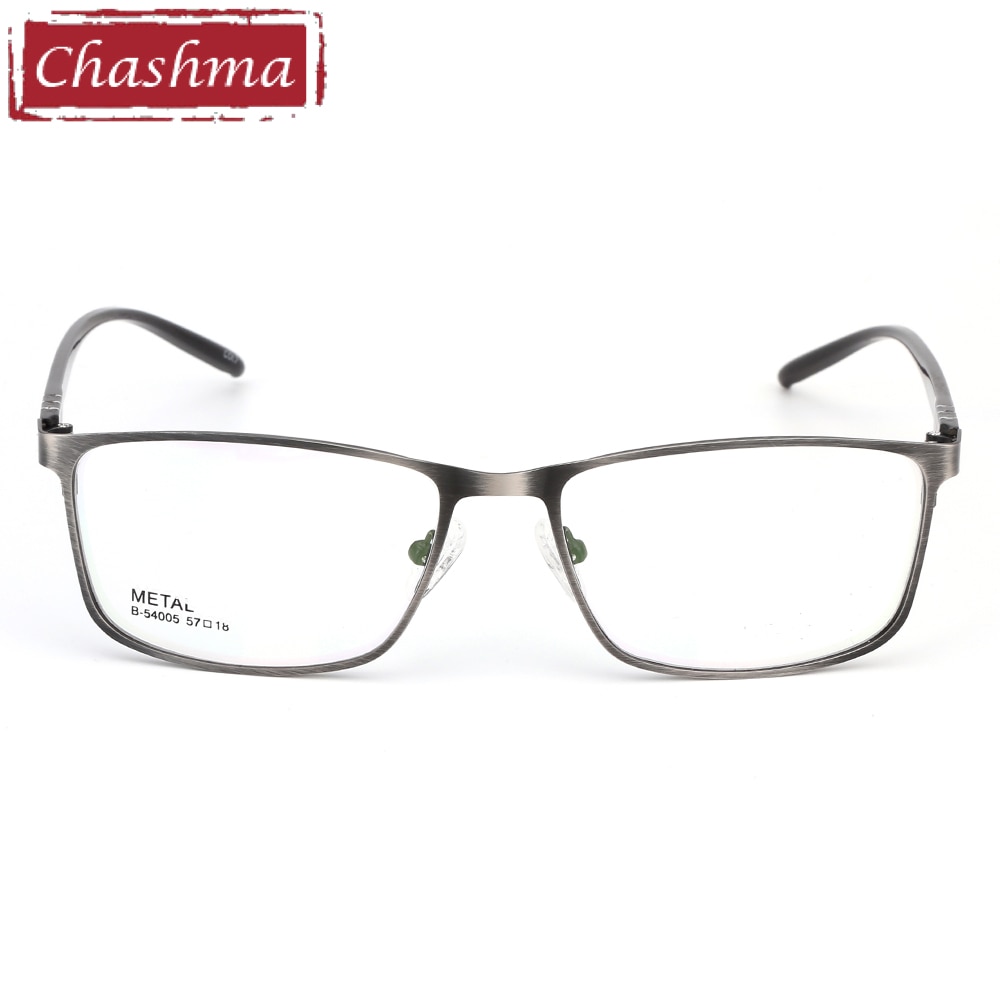 Chashma Brand Large Frame Alloy Eyeglasses Diopter Glasses Frames Men Big Mens Glasses Optical for Wide Face Frame Width 142 mm