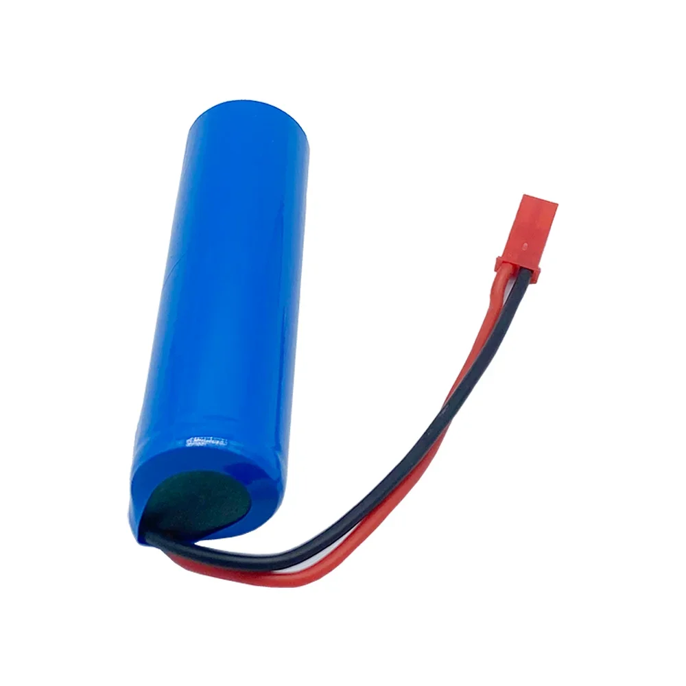 3.7V lithium ion rechargeable battery 18650 with replacement socket emergency lighting JST line