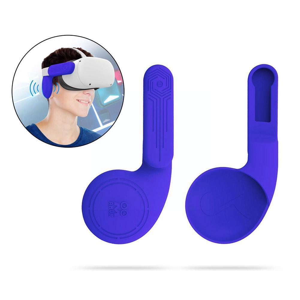 Silicone Ear Muffs For Oculus Quest 2 Vr Headset Enhancing Sound Solution Ear Cups L2v4
