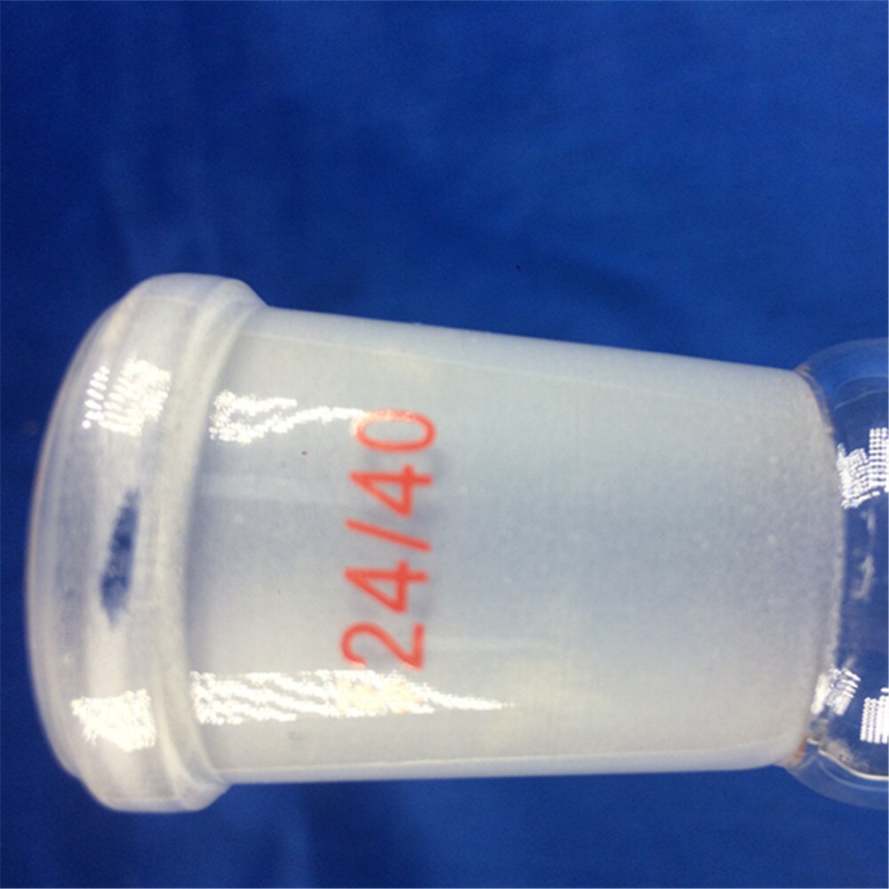 24/40 Glass Distillation Head ,Three Way Glass Adapter,75 Bent Lab Glass 65mm