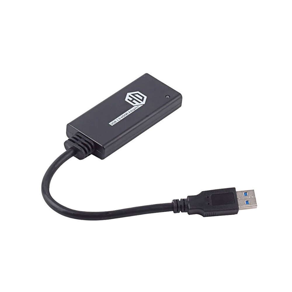 USB 3.0 to HDMI Cable HD 1080P HDMI Converter Adapters For Pc Laptop Tv Portable USB 3.0 To HDMI Cable Adapter Split screen