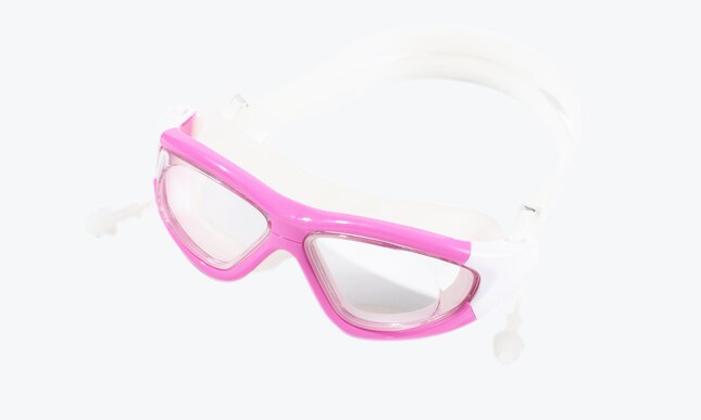 Zwembril met oordopjes anti-condens duikbril heren dames uv-bescherming zwembril duikbril