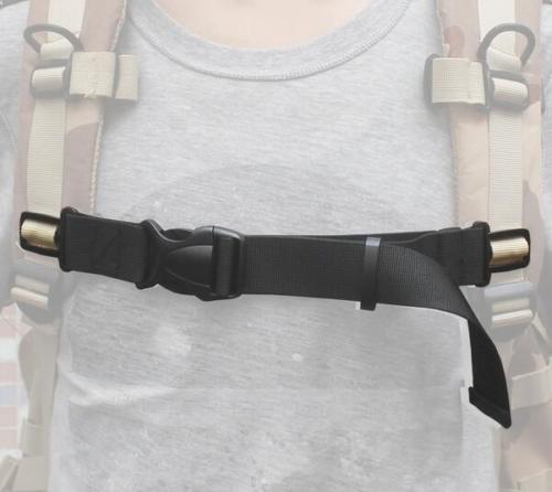 Universal 3/4 &quot; nylonband förpackning bröstband ryggsäck bröstsele spänne