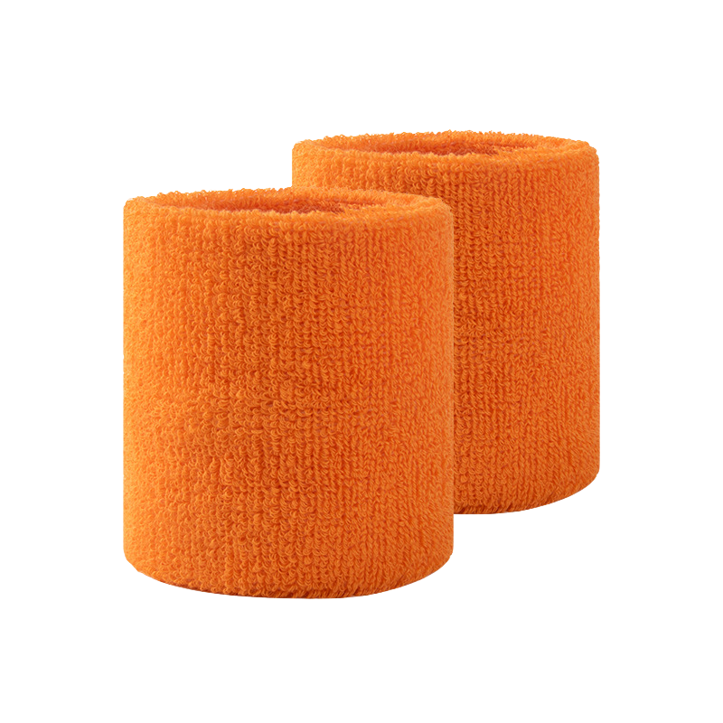 8 × 10cm håndklæde sportsarmbånd tennis svedbånd håndledsbeskytter til basketball volleyball padel fitness svedbånd wrap padel manchet: Gul