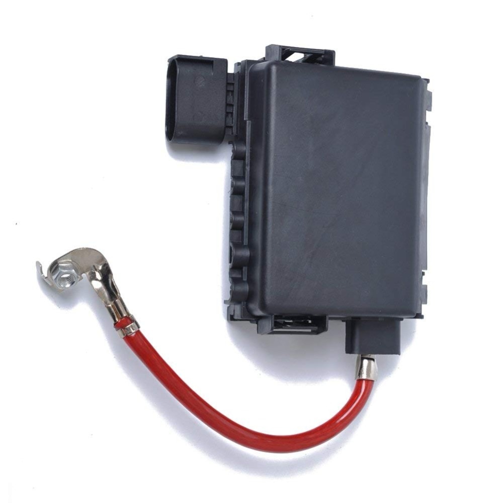 Bil sikringsskap batteri terminal tilbehør for volkswagen bora golf  mk4 98-05 auto tilbehør batteri sikring boks bil styling