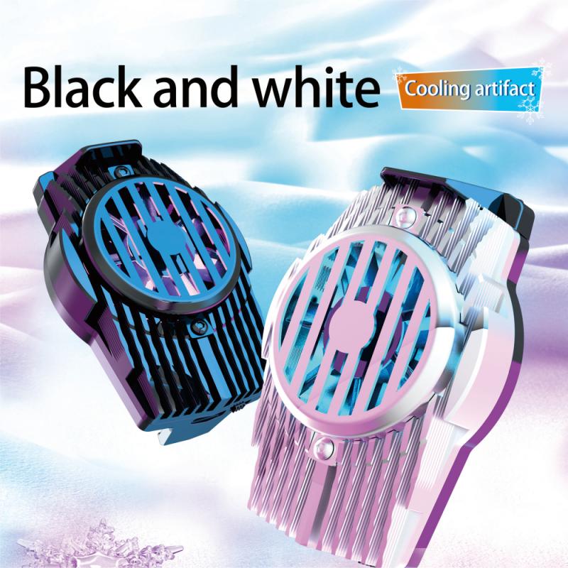 Mobile Phone Cooling Mute Fan Universal Semiconductor Refrigeration Radiator Phone Cooler Holder Mobile Phone Radiator Cooler