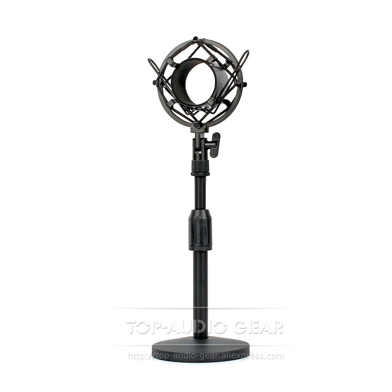 Pince antichoc de support de support de bâti de choc de Microphone d'araignée de bureau pour SHURE KSM42 PG42 PG 27 42 PG27 PGA27 SM27 SM 27 support de micro