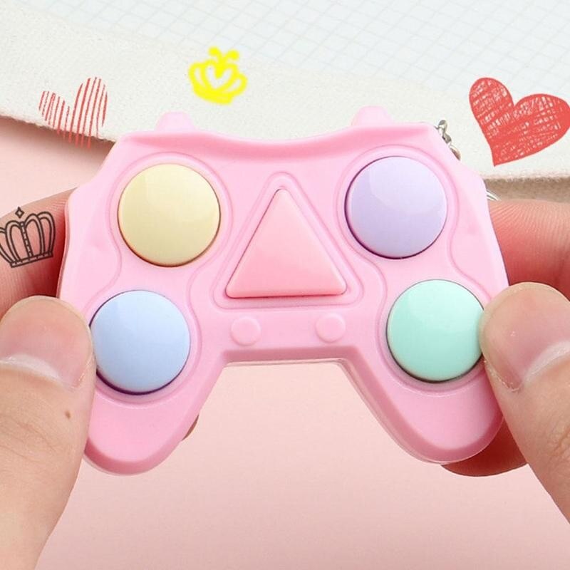 Kinderen Speelgoed Gamepad Vorm Geheugen Doolhof Kubus Gadget Sleutelhanger Educatief Spel Console Relief Stress Mini Speelgoed Spel Handvat