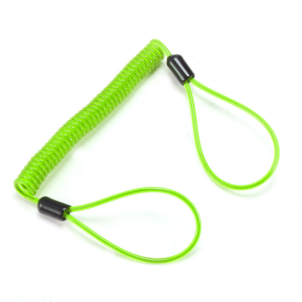 1.5m Anti Dief Motorfiets Wiel Alarm Disc Lock Security Schijfrem Tas En Herinnering Lente Kabel