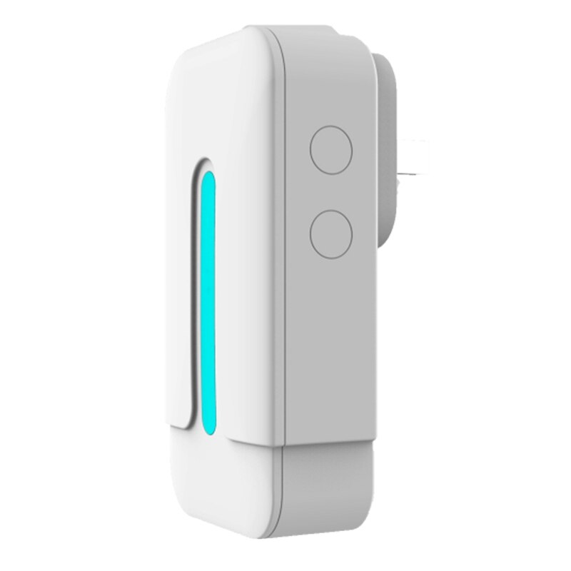 Self-Powered Doorbell Wireless Doorbell Without Battery Plug and Play Long Transmission Distance for Home School EU Plug