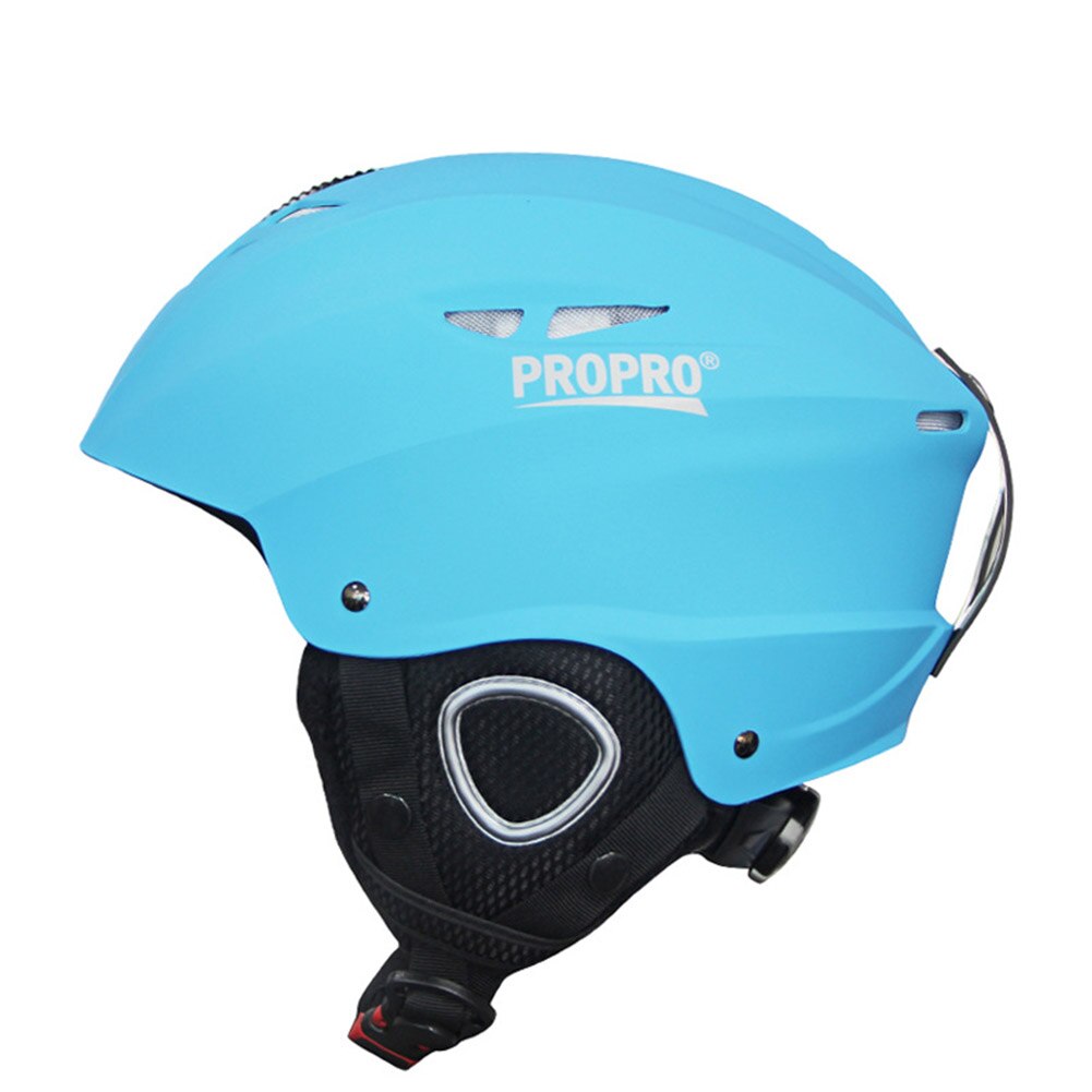 Skateboard Herfst Winter Ski Helm Outdoor Abs Sneeuw Sport Volwassen Kinderen Veiligheid Ademend Fietsen Integraal Gegoten Snowboard: Light Blue / L