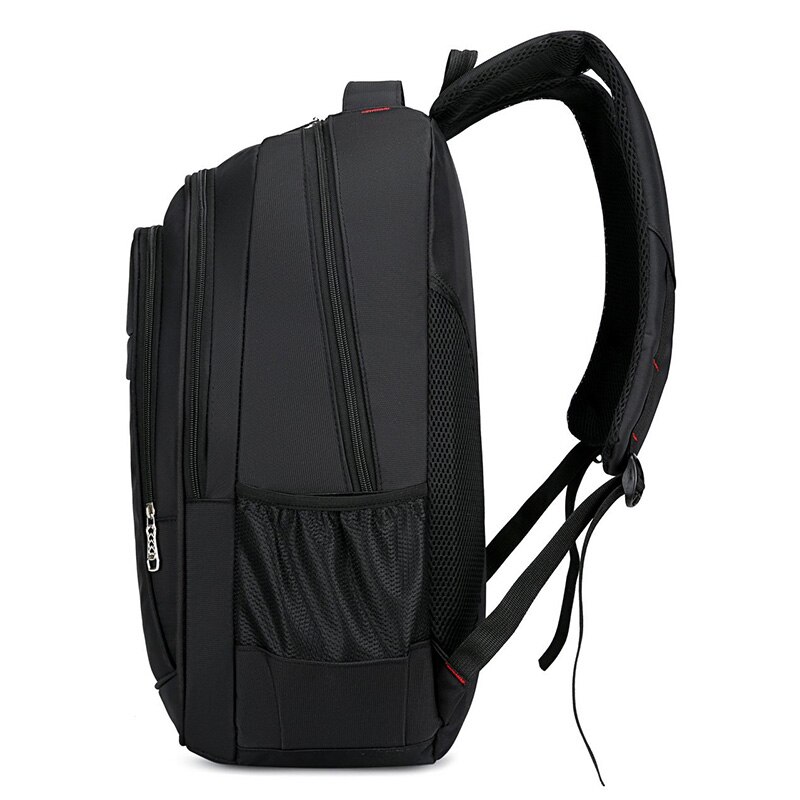 Large Capacity Waterproof Backpack Man Stylish Solid Color School Bags Travel Backpacks Multi-functional Laptop Bag For Men