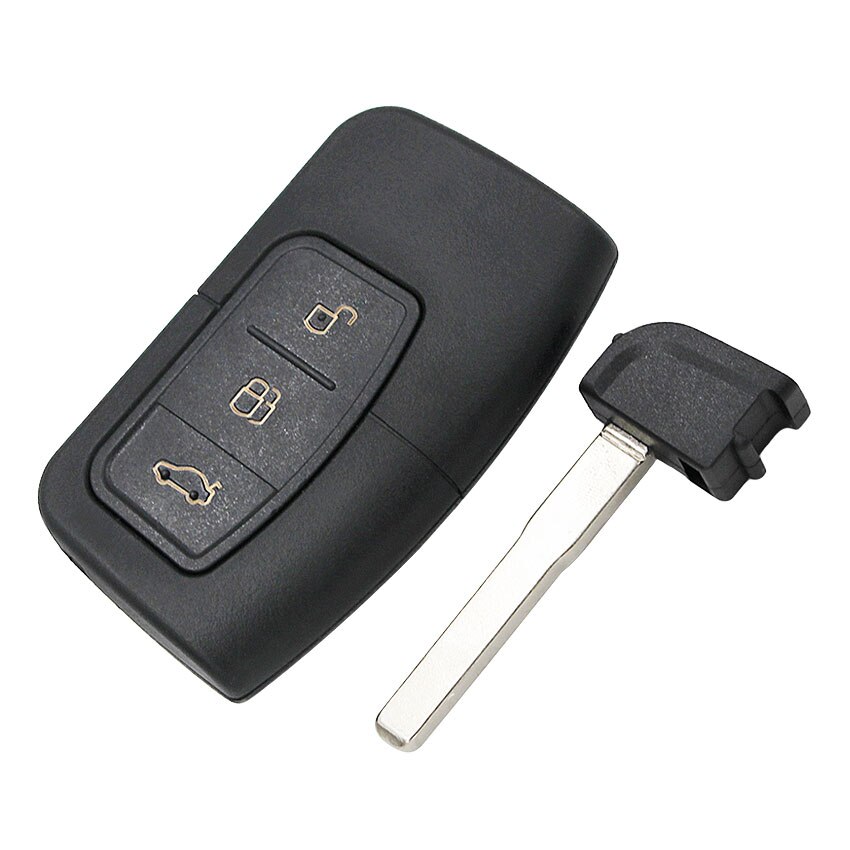 Smart Remote Key Shell Case Fob 3 Button for Ford Focus Mondeo Galaxy Kuga S-Max C-MAX