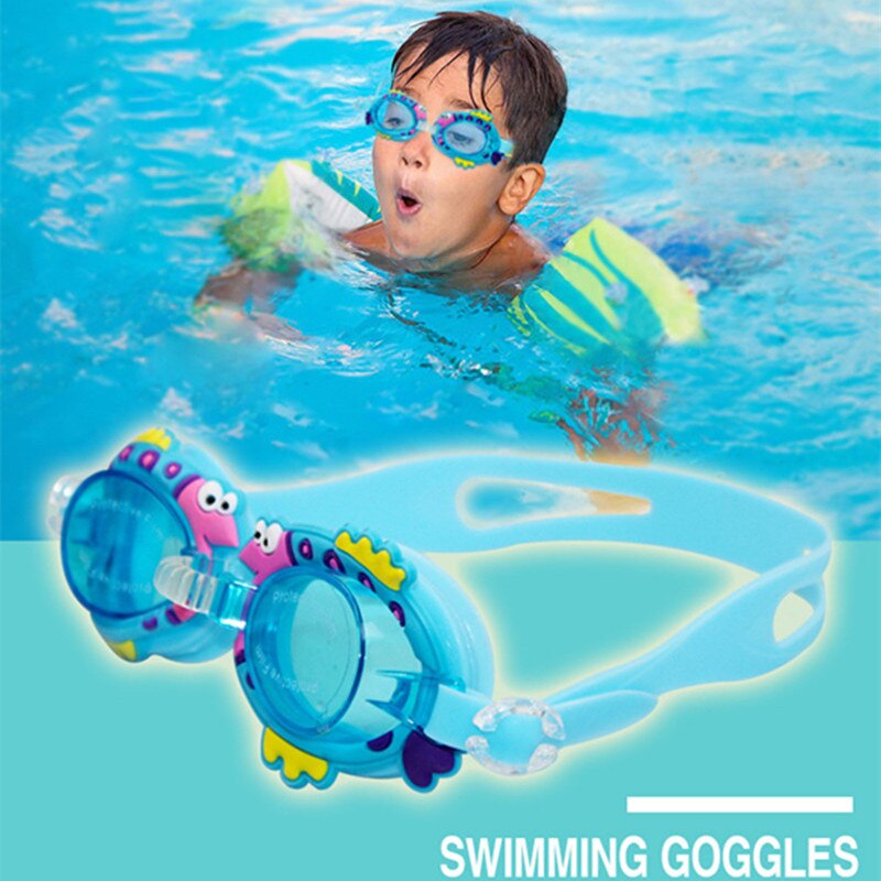 Cartoon Leuke Bril Kids Kinderen Anti Fog Zwemmen Bril Kids Duiken Surfen Bril Jongen Meisje Optische Verminderen Glare Eye Wear