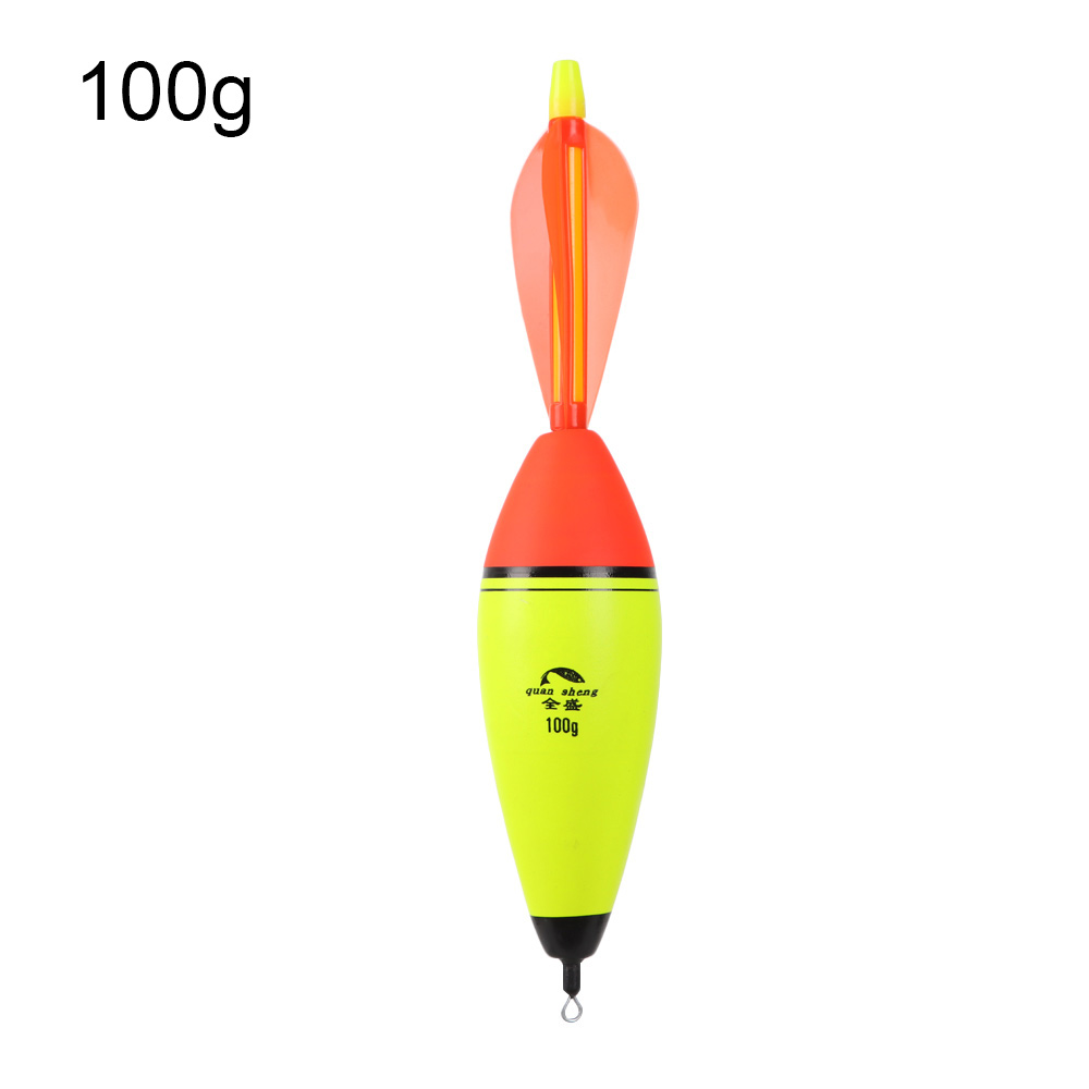 Flotteur de pêche lumineux, avec aile rotative, élastique, en mousse, 40g – 100g: 100g