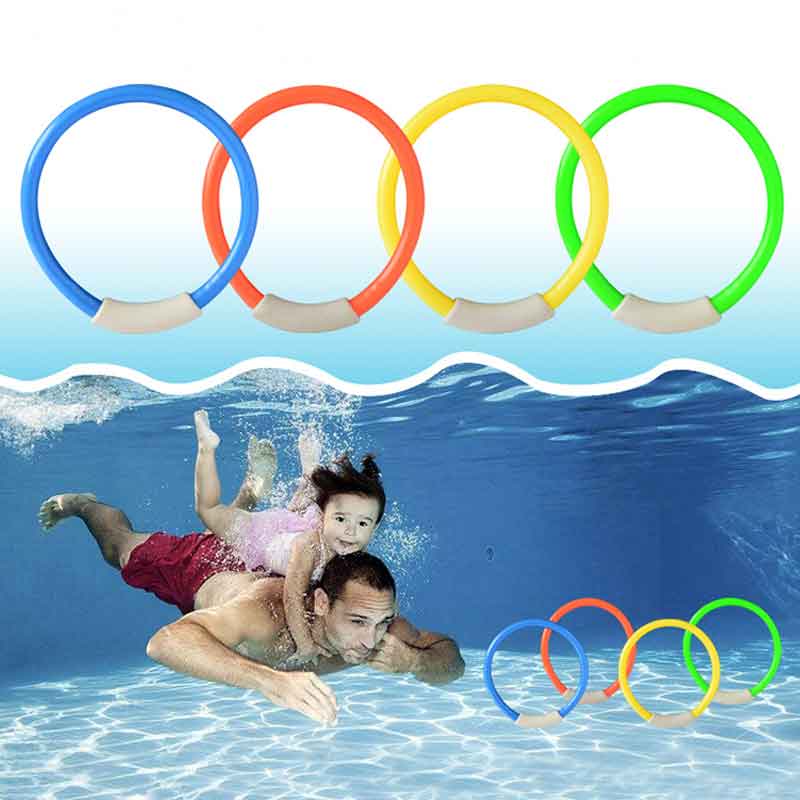 Children's swimming toy diving ring stick water injection toy various styles swimming pool party decoration beach toys