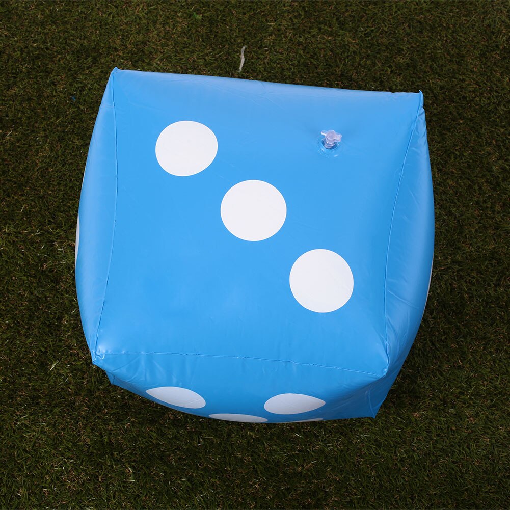 Aufblasbare 30X30 cm Riesen PVC Luft Würfel Anzahl Würfel Für Spielzeug Party Bar Spiel S